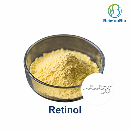 Vitamin a Palmitate Retinol PRO CAS 11103-57-4 Antioxidant Cosmetic Raw Materials